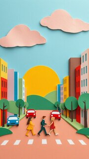 Preview of the Paper Cutout style